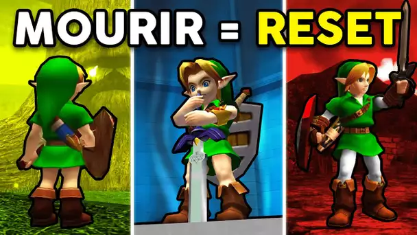 Finir Zelda OOT sans MOURIR sinon je RESET le Jeu ! ☠️