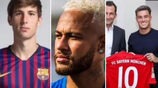 Le Barça veut Neymar en prêt ! Coutinho officiellement présenté au Bayern , un Barcelonais à l'om ?