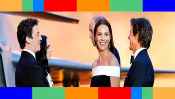PHOTOS – Kate Middleton et Tom Cruise hilares  duo complice à l'avant première de Top Gun  Maveric