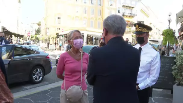Nice : la ministre du travail Elisabeth Borne à la rencontre des restaurateurs