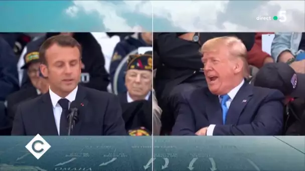 Le D-Day de Macron et Trump - C à Vous - 06/06/2019