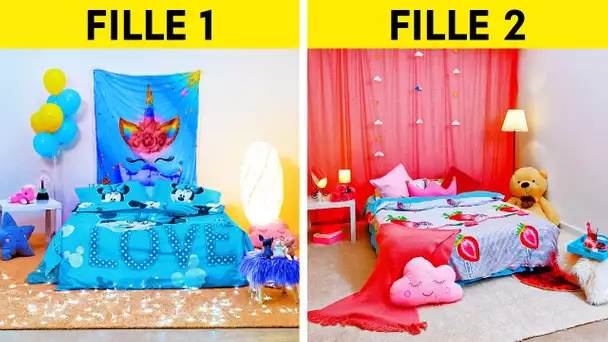 IDÉES DE TRANSFORMATION POUR UNE CHAMBRE D'ENFANT || INCROYABLES ASTUCES POUR DÉCORER UNE MAISON