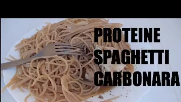 Recette PROTÉINE Spaghetti Carbonara