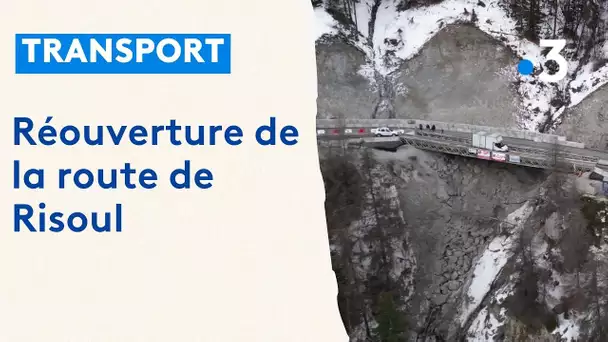 La station de Risoul à nouveau accessible grâce à un pont militaire