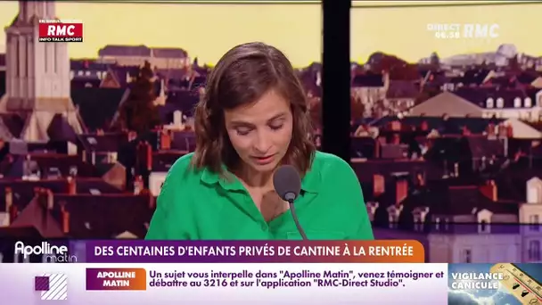 Des centaines d'enfants ne vont pas pouvoir être acceptés à la cantine