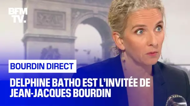 Delphine Bato face à Jean-Jacques Bourdin en direct