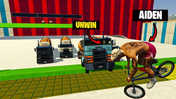 NOUVEAU MINI-JEU : CAMION vs BMX ! (Incroyable action)