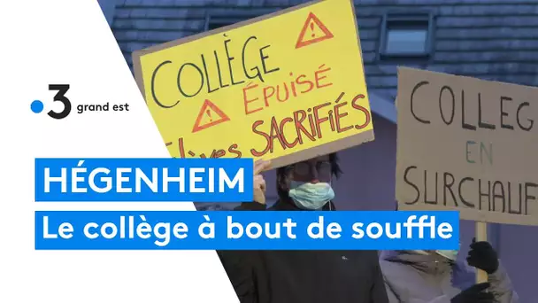 Éducation : le collège d'Hégenheim réclame des moyens