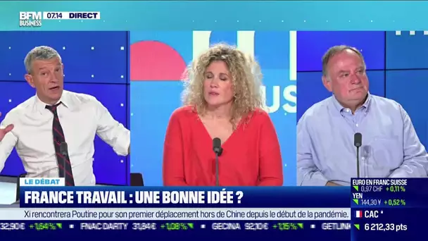 Le débat: Le projet "France Travail" est-il une bonne idée ?