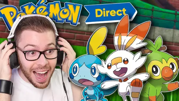 ❗RÉACTION❗ POKEMON EPÉE & BOUCLIER - POKÉMON DIRECT 27/02/19