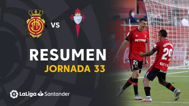Resumen de RCD Mallorca vs RC Celta (5-1)