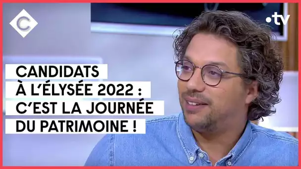 5/5 - Élysée 2022 : journée du patrimoine pour les candidats - C a vous - 09/03/2022