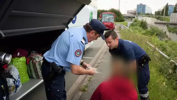 Au coeur de l'autoroute la plus fréquentée d'Europe