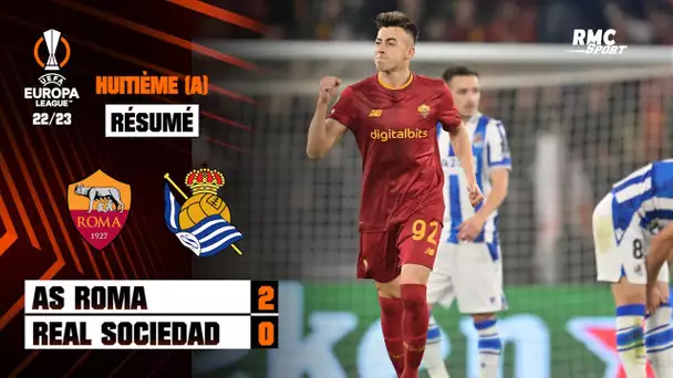 Résumé : AS Roma 2-0 Real Sociedad - Ligue Europa (8e aller)