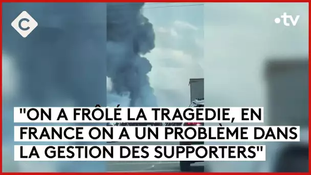 Lyon-PSG : violents affrontements entre supporters sur l’autoroute - La Story - C à Vous -27/05/2024
