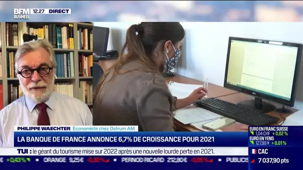 Philippe Waechter (Ostrum AM) : La Banque de France annonce 6,7% de croissance pour 2021
