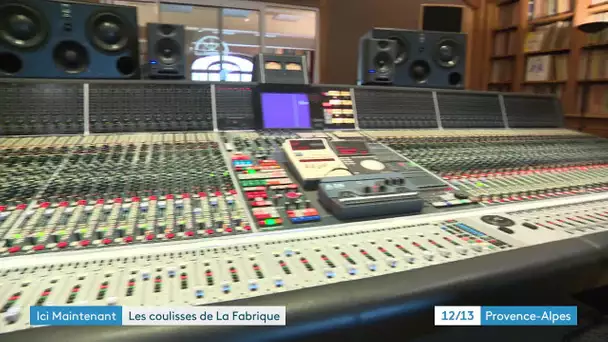 à Saint Remy de Provence visite de : La Fabrique, un incroyable studio d'enregistrement