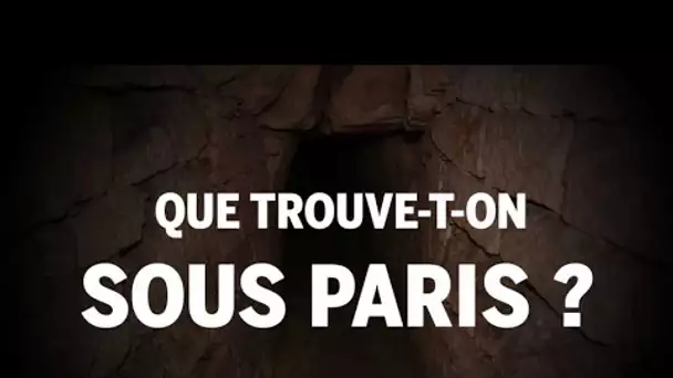 Dédale d'égouts, abris de défense ou carrières : ce qui se cache sous le sol de Paris