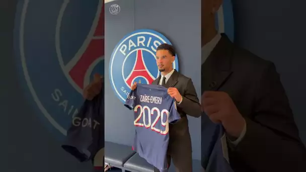 ❤️💙 Warren Zaïre-Emery ➡️ 𝟐𝟎𝟐𝟗 ✅ #psg #zaireemery