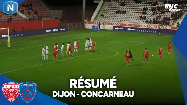 Résumé : Trois très jolis buts entre Dijon et Concarneau (National)