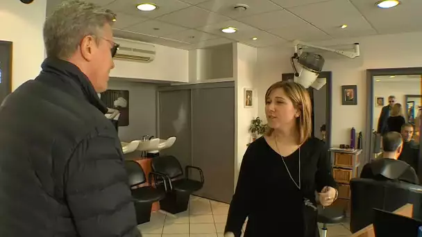 Petite visite sympathique de l'URSSAF dans un salon de coiffure