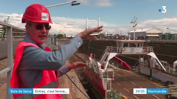 Pages été Baie de Seine. Entrez, c'est fermé... Les formes de radoub du Havre