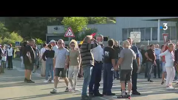 Aveyron | un millier de personnes rassemblées devant la SAM