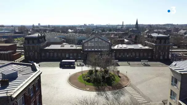 Coronavirus : Tourcoing en confinement, vue du ciel