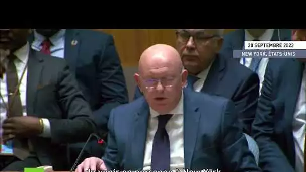 Nebenzia tance la participation de Zelensky au Conseil de sécurité de l'ONU