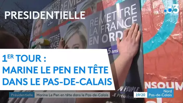 Présidentielle premier tour : Marine Le Pen en tête dans le Pas-de-Calais Reportage à Hénin-Beaumont