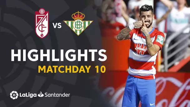 Highlights Granada CF vs Real Betis (1-0)