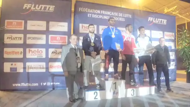 Artak Margarian, champion de France 2018 de lutte gréco-romaine (-77kg)