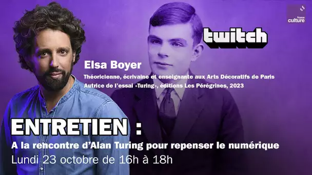 🤖 Intelligence et genre : comment repenser l'IA avec Alan Turing - REPLAY TWITCH