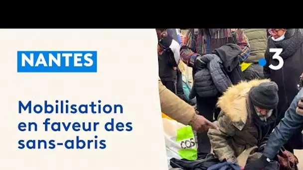 Mobilisation à Nantes en faveur des sans-abris ce samedi 13 janvier