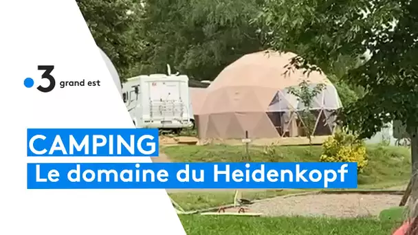 Logements insolites au camping du Heindenkopf à Niederbronn-les-Bains