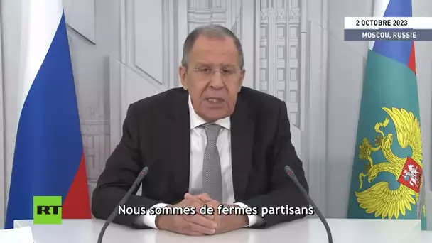 🇷🇺 Sergueï Lavrov s'adresse aux participants de la conférence internationale « Russie   Amérique l