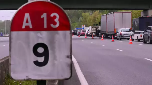 Fermeture de l'A13 : avec les retours de vacances, la crainte d'un grand embouteillage à Saint-Cloud