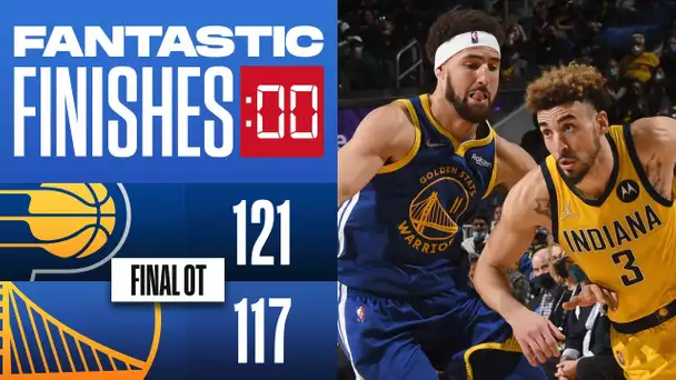 Final 1:06 WILD OT ENDING Warriors vs Pacers 😱😱