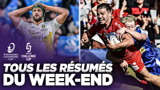 Rugby : TOUS les résumés des clubs FRANÇAIS du week-end européen