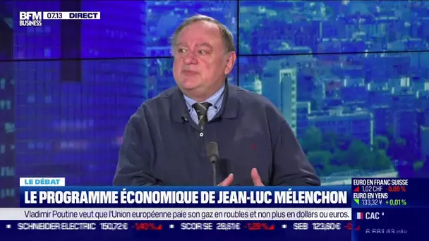Le débat: Le programme économique de Jean-Luc Mélenchon