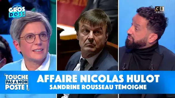 Affaire Nicolas Hulot : Sandrine Rousseau témoigne dans TPMP