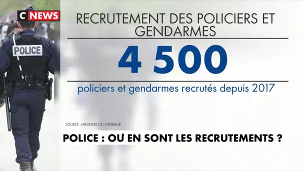 Police : où en sont les recrutements ?