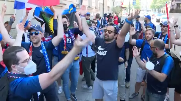 France- Allemagne : les supporters français sont arrivés à Munich