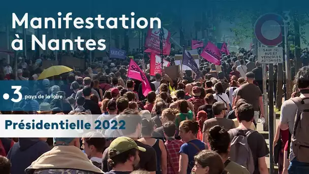 Présidentielle 2022 : Manifestation à Nantes