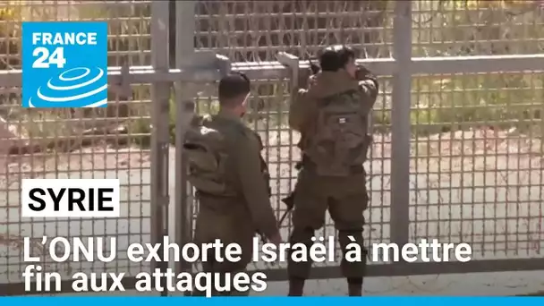 Syrie : intensification des frappes israéliennes dans le sud du pays • FRANCE 24