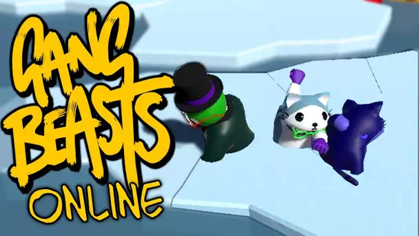 ON PASSE A TRAVERS LA GLACE ! | GANG BEASTS MULTI ONLINE COOP