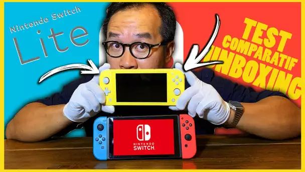 SWITCH LITE : Unboxing, Test et Comparatif de la NOUVELLE CONSOLE de Nintendo