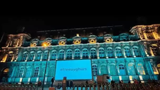 Paris : L’Hôtel de ville illuminé en bleu ce vendredi en hommage aux Ouïghours