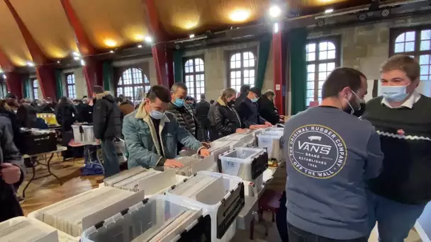 Rouen : le salon du disque vinyle fait recette