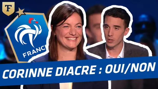 Neymar, Benzema, Deschamps... Le Oui-Non avec Corinne Diacre !